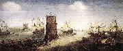 WIERINGEN, Cornelis Claesz van Capturing Damietta USA oil painting artist